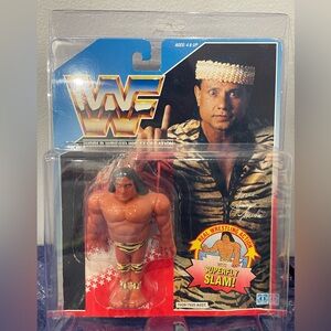 Vintage WWF Hasbro: “Superfly” Jimmy Snuka - Series #2 (MOC)